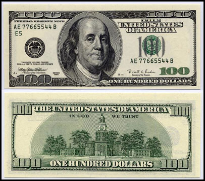 one dollar bill art. dollar bill art.